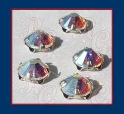 How many rhinestones do I need for... Swarovski Rose Montees Crystal AB
